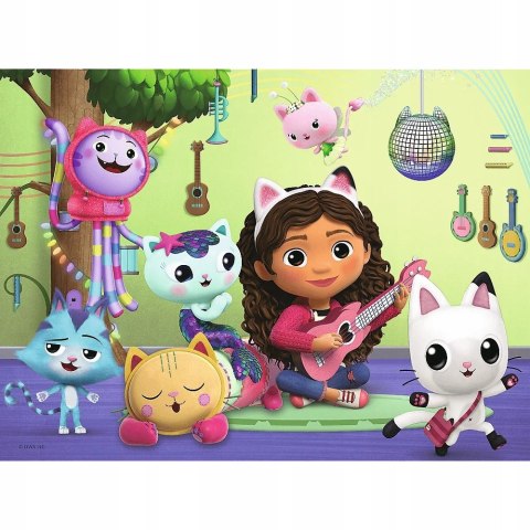 Puzzle 30 elementów Koci Domek Gabi 18301 Trefl 3+ Gabi i jej uroczy domek