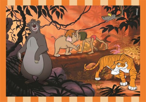 Puzzle 4w1 Disney Classic 21523 Clementoni 72 elementów Super Kolor 3+