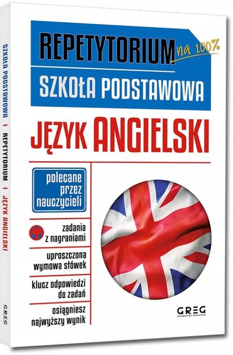 Repetytorium na 100 % Szkoła Podstawowa Język Angielski 2024 Greg