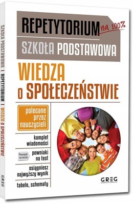 Repetytorium na 100 % Szkoła Podstawowa Wiedza o Społeczeństwie WOS Greg
