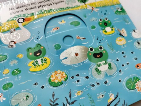 Rzeka Niesamowity spacer Akademia Mądrego Dziecka Książeczka ruchoma