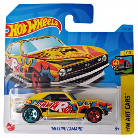 Samochodzik Hot Wheels HKH49 '68 Copo Camaro HW Art Cars 63/250