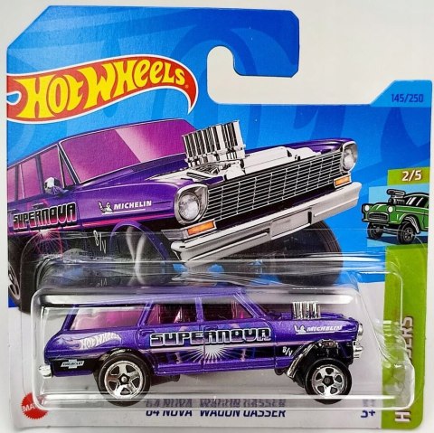 Samochodzik Hot Wheels HKH63 '64 Nova Wagon Gasser