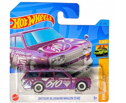 Samochodzik Hot Wheels HKH72 Datsun Bluebird Wagon 510 HW Wagons
