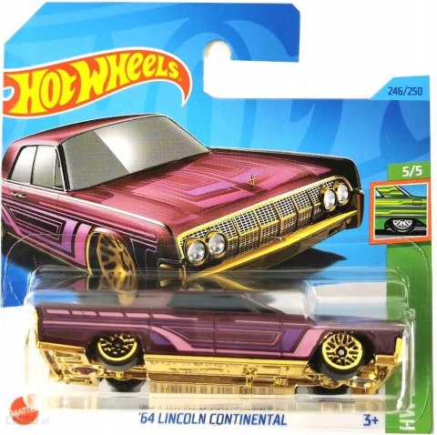 Samochodzik Hot Wheels HKJ09 '64 Lincoln Continental HW Slammed 2023
