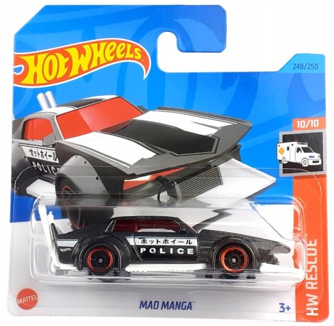 Samochodzik Hot Wheels HKJ25 Mad Manga Police HW Rescue 2023