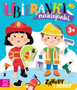 Ubieranki naklejanki Zawody i hobby Naklejki 3+ dla trzylatka Aksjomat