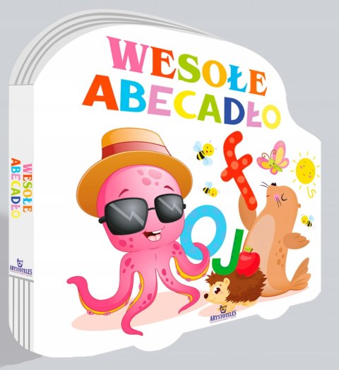 Wesołe abecadło Rozkładana Książeczka dla Maluszka