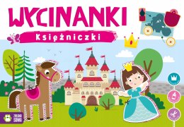 Wycinanki Księżniczki Wycinam naklejam Wycinanki edukacyjne