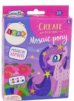 Wyklejanka po numerach Kucyk Mozaika Mozaiki dla dziewczynki