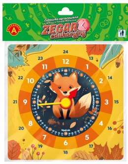 Zegar Edukacyjny Lis Lisek Alexander Godziny