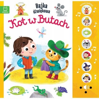 Bajka dźwiękowa Kot w Butach Naciśnij i Posłuchaj Aksjomat