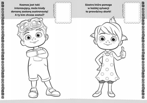 Cocomelon Koloruj i Naklejaj Kolorowanka Naklejki Harperkids
