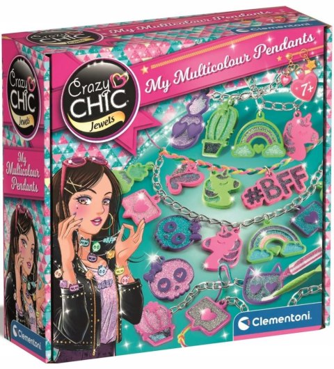 Crazy Chic Kolorowe Charmsy 18770 Clementoni