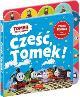 Cześć Tomek Książka z registrami Tomek przyjaciele