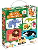 CzuCzu Puzzle do pary Dzikie zwierzątka 18 mies.+
