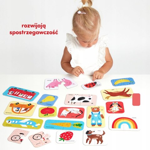 CzuCzu Puzzle do pary Pierwsze słowa 15 mies.+