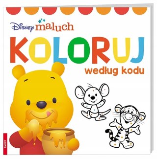 Disney Maluch Koloruj według kodu Kubuś Puchatek