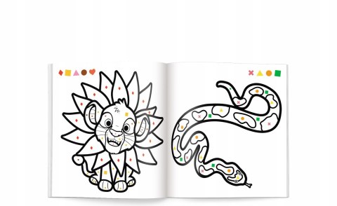 Disney Maluch Koloruj według kodu