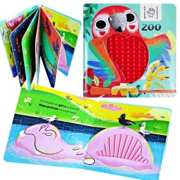 Dotykam Poznaję Zoo Książeczka Sensoryczna Wypukła