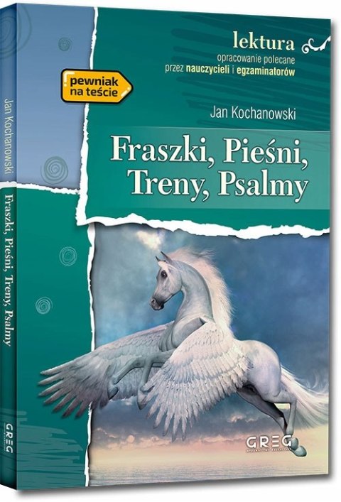 Fraszki Pieśni Treny Psalmy Kochanowski Lektura Greg