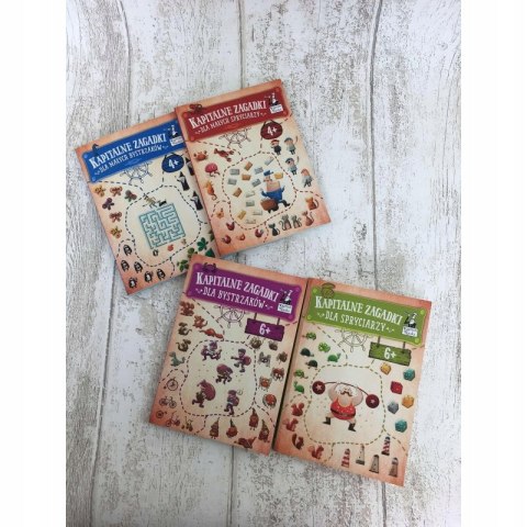 Kapitalne Zagadki dla Spryciarzy 6+ Kapitan Nauka
