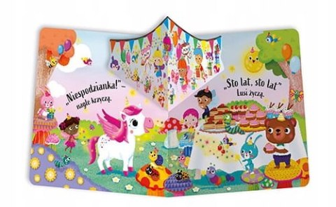 Kraina jednorożców Zabawa z ruchomymi obrazkami