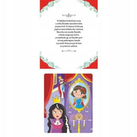 Królewna Śnieżka Malowanka z Pisakiem Wodnym Bajki Kolorowanka Aksjomat
