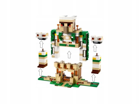 Lego 21250 Minecraft Forteca Żelaznego Golema