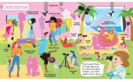 Mała Projektantka Świat Mody i Urody z Naklejkami Aksjomat