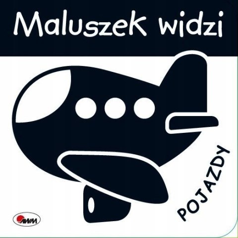 Maluszek Widzi Pojazdy Książeczka Kontrastowa