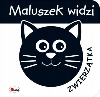 Maluszek Widzi Zwierzątka Książeczka Kontrastowa