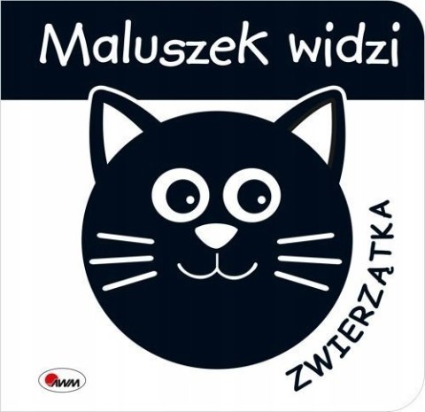 Maluszek Widzi Zwierzątka Książeczka Kontrastowa