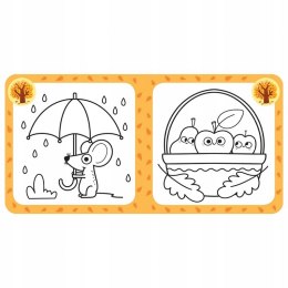 Mały Miś Co pasuje? Pory roku Puzzle + książeczka Aksjomat