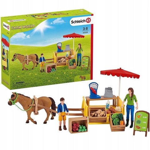 Mobilny Rynek Stragan Schleich 42528 Farm World