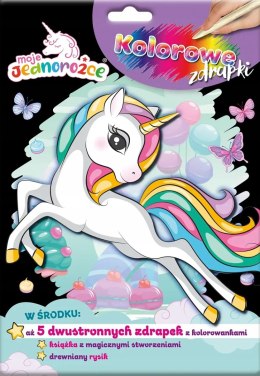 Moje Jednorożce Kolorowe zdrapki Zdrapywanka