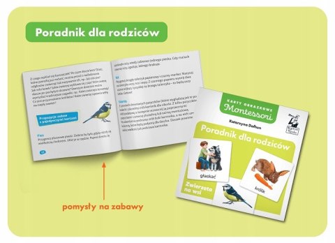 Montessori Karty Obrazkowe Zwierzęta na Wsi 1-3