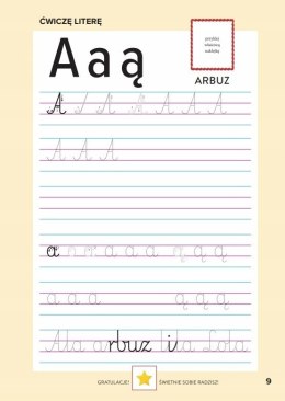 Nauka pisania Ćwiczenia Zadania grafomotoryczne