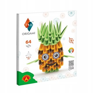 Origami 3D Ananas Alexander Papier Składanie 8+