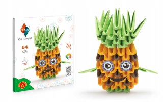 Origami 3D Ananas Alexander Papier Składanie 8+