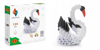 Origami 3D Łabędź Alexander Papier Składania 8+