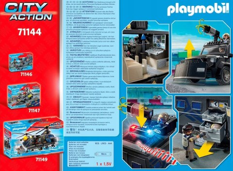Playmobil 71144 Pojazd Terenowy Jednostki Swat