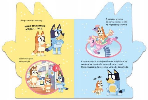 Poznaj Bingo Bluey Książeczka Blue Harperkids