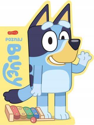 Poznaj Bluey Książeczka Blue Harperkids