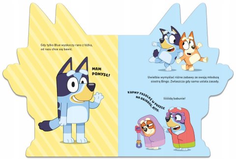 Poznaj Bluey Książeczka Blue Harperkids