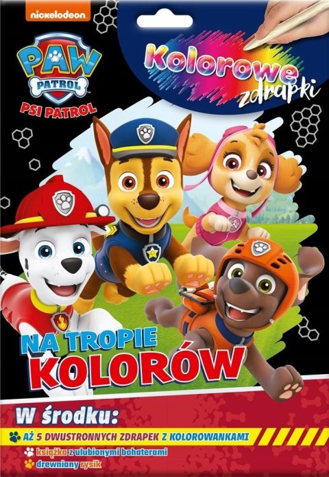 Psi Patrol Kolorowe zdrapki Zdrapywanka Na Tropie