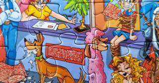 Puzzle Obserwacyjne z Lupą Lotnisko 90 Alexander