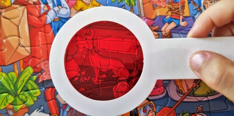 Puzzle Obserwacyjne z Lupą Lotnisko 90 Alexander