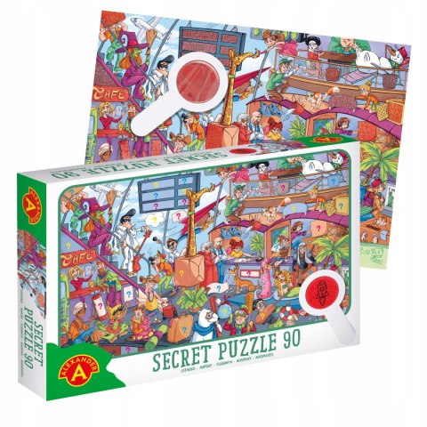 Puzzle Obserwacyjne z Lupą Lotnisko 90 Alexander