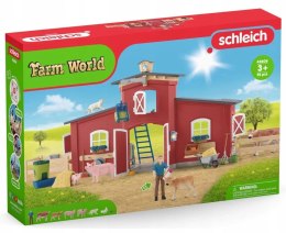 Schleich 42606 Farma Duża Stodoła ze Zwierzętami